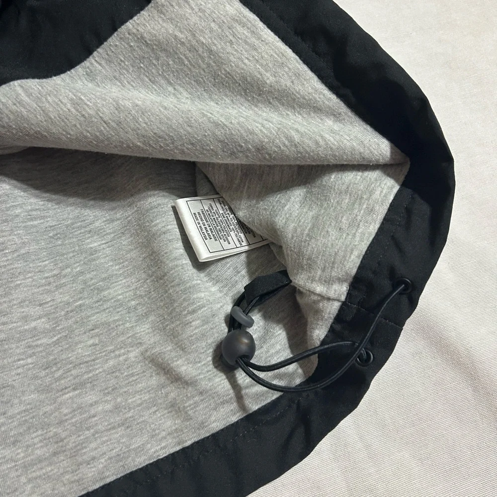 VINTAGE 90s NIKE Full Zip Windbreaker Jacket Cotton Lined Size XL